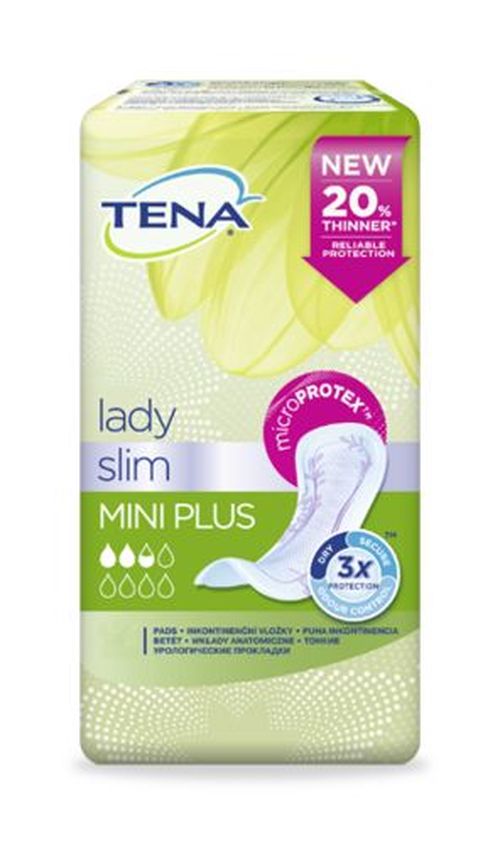 Tena Lady Slim Mini Plus inkontinenční vložky 16 ks