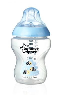 Tommee Tippee C2N 0m+ 260 ml kojenecká láhev 1 ks modrá