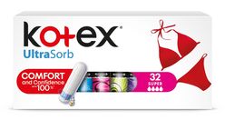 Kotex Ultra Sorb Super tampony 32 ks