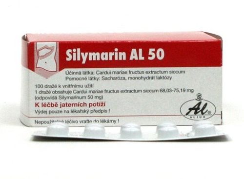 Silymarin AL 50 100 potahovaných tablet