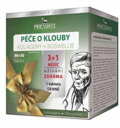 Priessnitz Kolageny + Boswellie péče o klouby 90+30 tablet