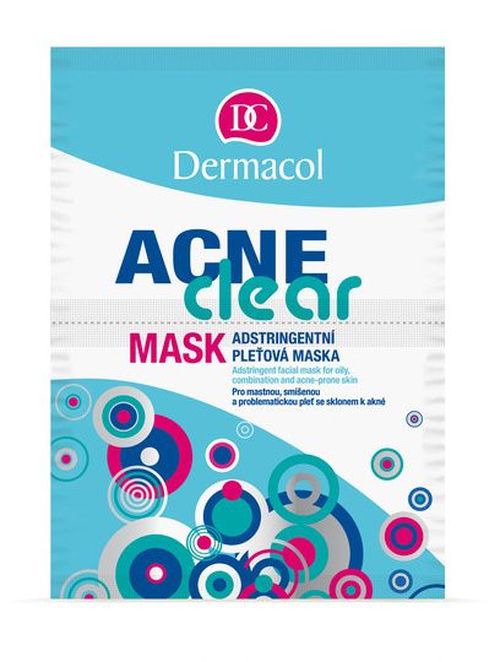 Dermacol Acneclear Maska pro problematickou pleť 2x8 g