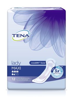 Tena Lady Maxi inkontinenční vložky 12 ks