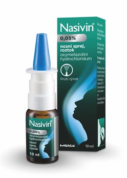 Nasivin 0,05% nosní sprej 10 ml