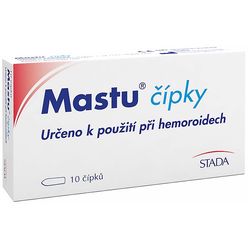 Mastu čípky 10 ks