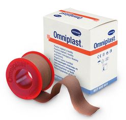 Omniplast Náplast textilní 1,25 cm x 5 m cívka 1 ks