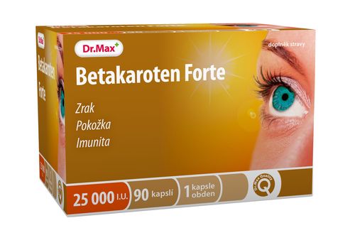 Dr.Max Betakaroten Forte 15 mg 90 kapslí
