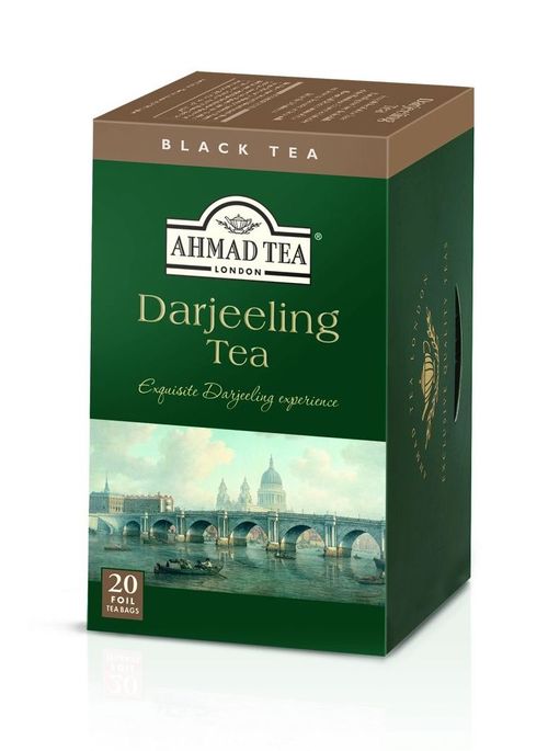 Ahmad Tea Darjeeling Tea porcovaný čaj 20 x 2 g